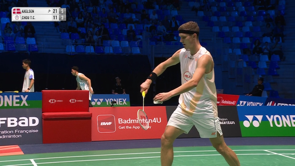 法国羽毛球队鏖战泰国羽毛球队，安赛龙送出助攻的简单介绍