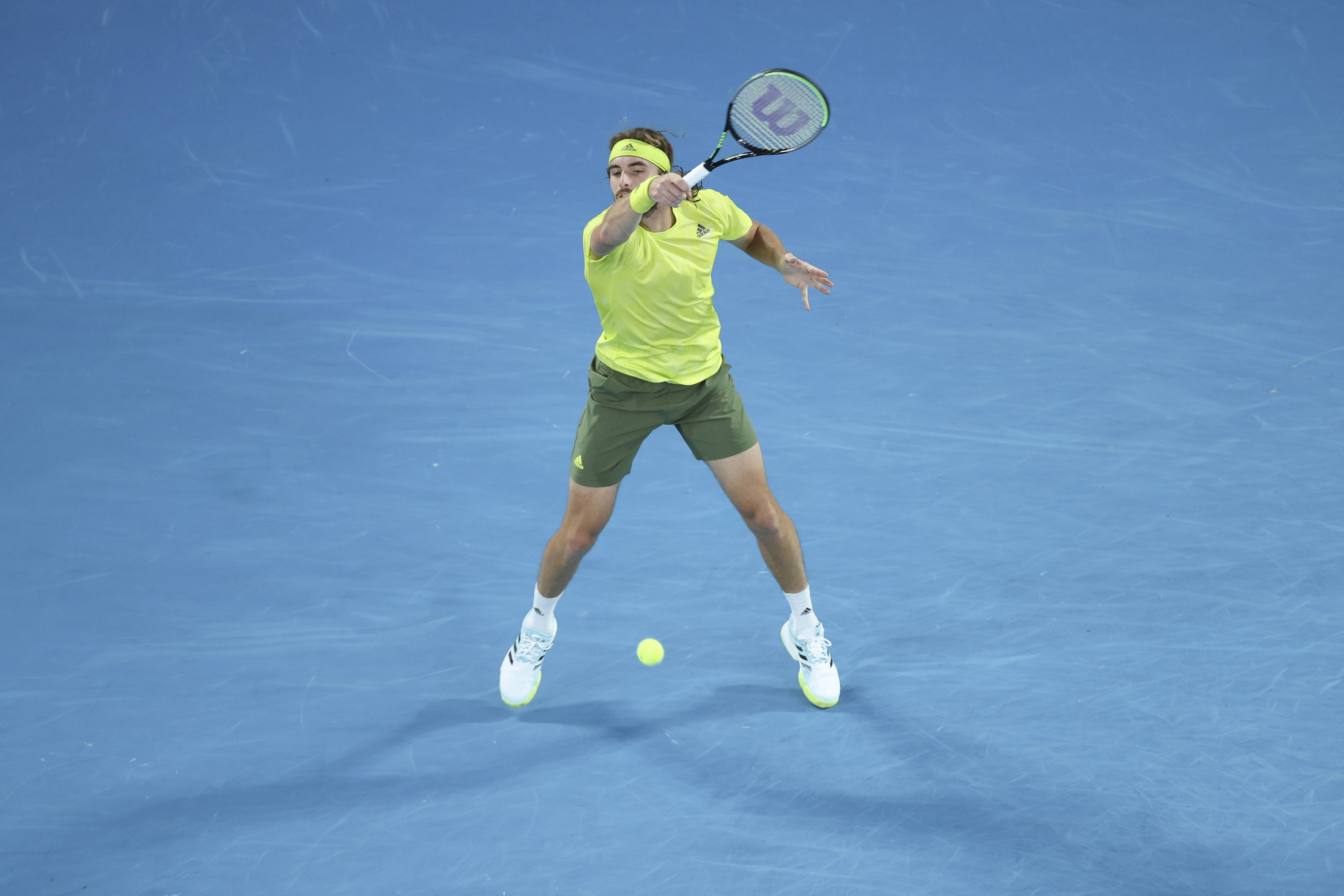 澳网力克联合杯，西西帕斯刷新纪录