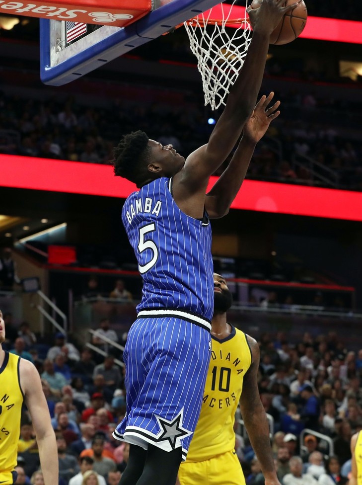 魔术横扫步行者，易建联统治全场的简单介绍