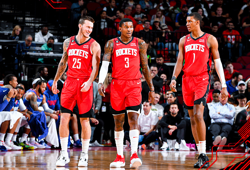 骑士力克火箭，乔治带队取胜